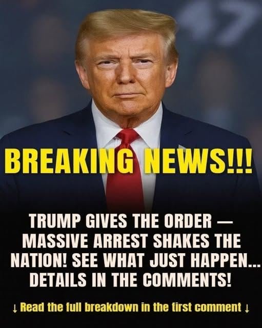 PRESIDENT TRUMPâS FBI ANNOUNCES MAJOR ARREST