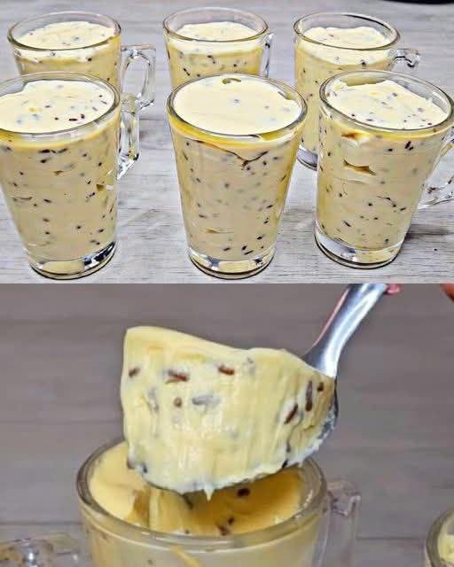 Creamy blender dessert: easy recipe with only 5 simple ingredients