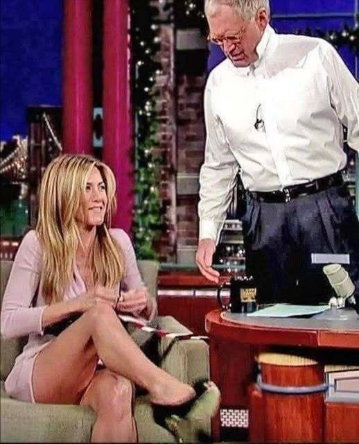 David Letterman’s question that left Jennifer Aniston very uncomfortable