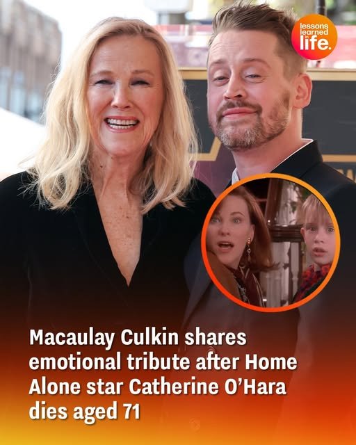 Macaulay Culkin shares emotional tribute after Home Alone star Catherine O’Hara dies aged 71
