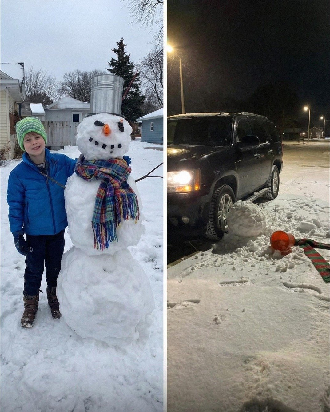 My Sonâs Snowman and a Neighborâs Actions Led to an Unexpected Lesson Emerson Solomon