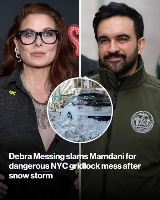 Debra Messing slams Mamdani for dangerous NYC gridlock mess after snow storm