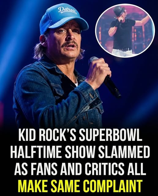 Fans Mock Kid Rock After ‘All-American Halftime Show’ Lip-Sync Complaints