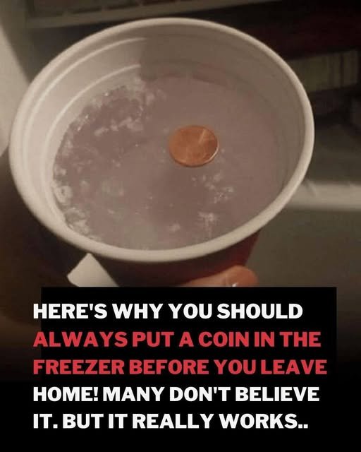The Reason You Should Always Place a Coin in Your Freezer