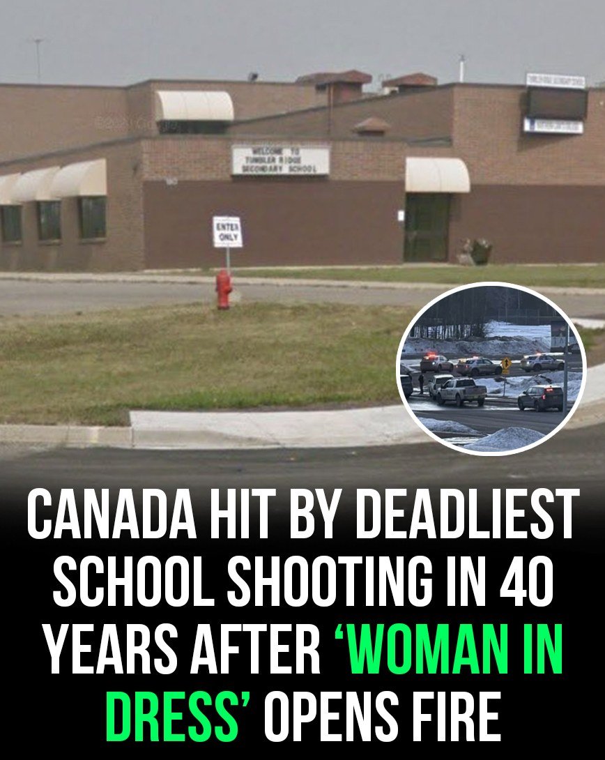 Canada rocked by the deadliest school shooting in 40 years as a ‘woman in a dress’ opens fire