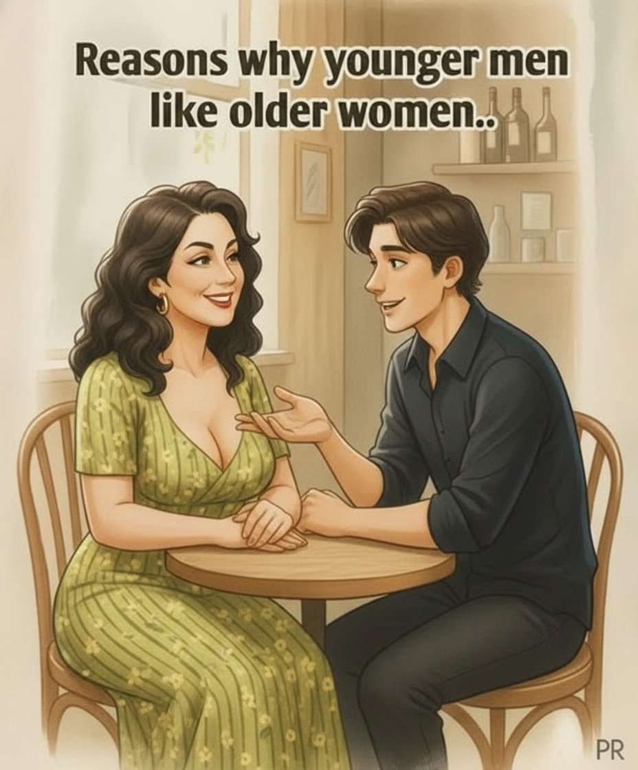 Why Some Younger Men Are Attracted to Older Women