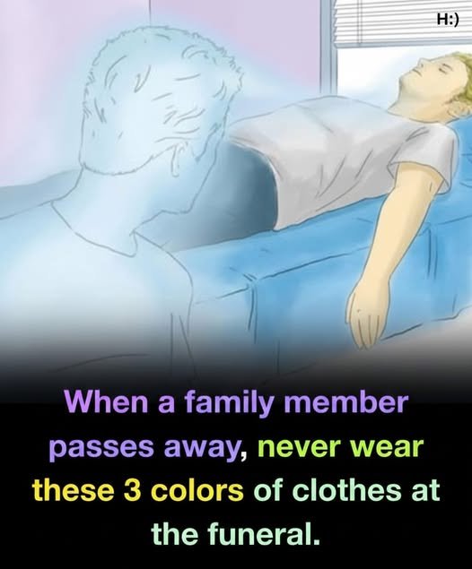 3 colors you should never wear to a funeral