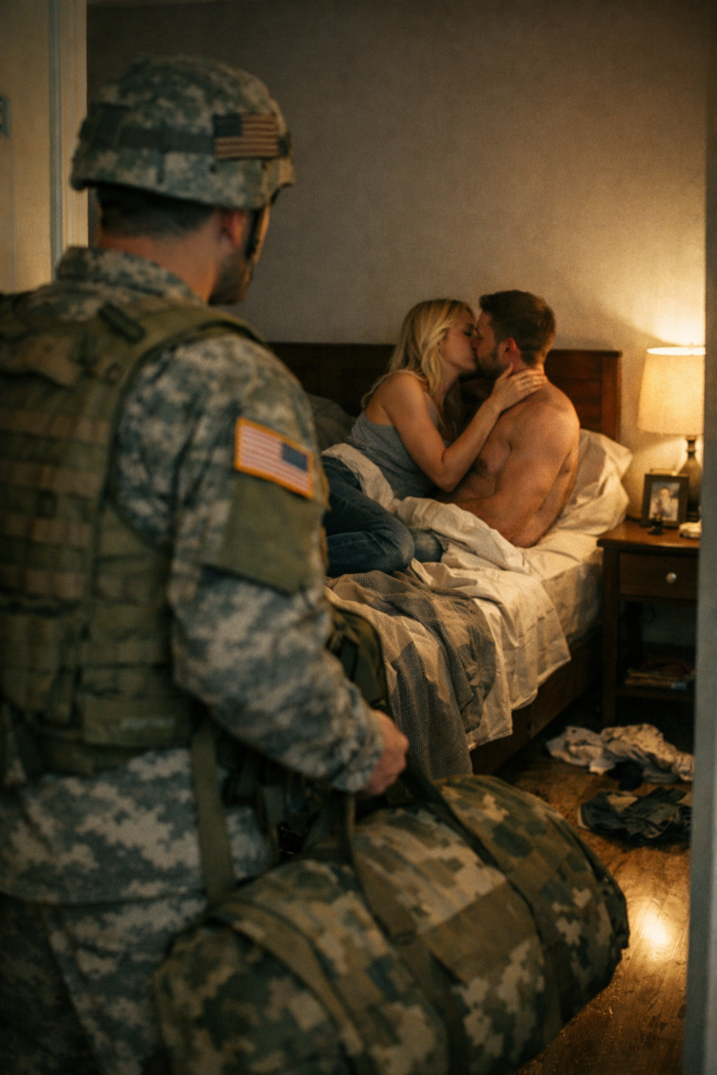 He served the country for 4 YEARS and when he came back from the war he FOUND OUT THAT HIS WIFE IS ……