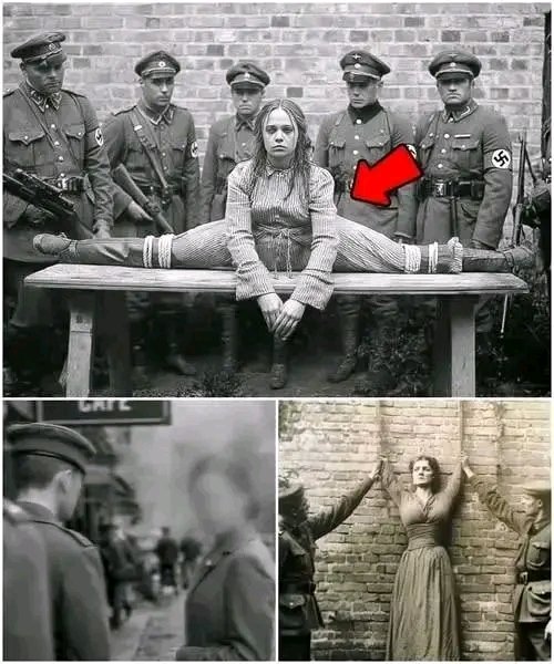 World War II History: Nazi Soldiers Caught on Camera Capturing a Woman