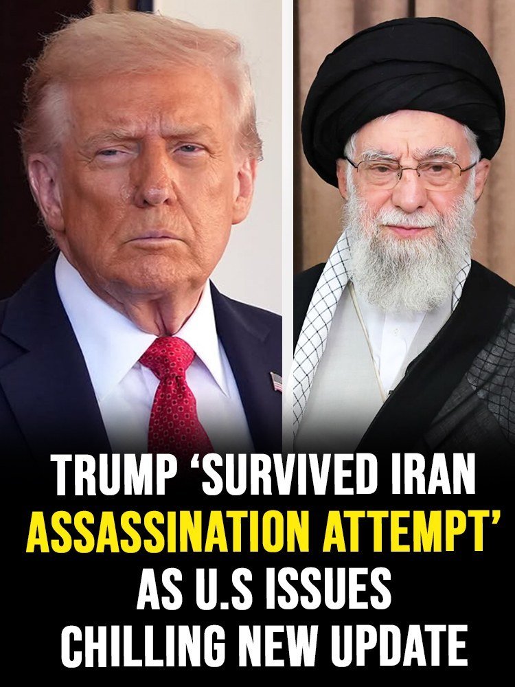 Trump ‘Survived Iran Assassination Attempt’ as U.S. Issues Chilling New Update
