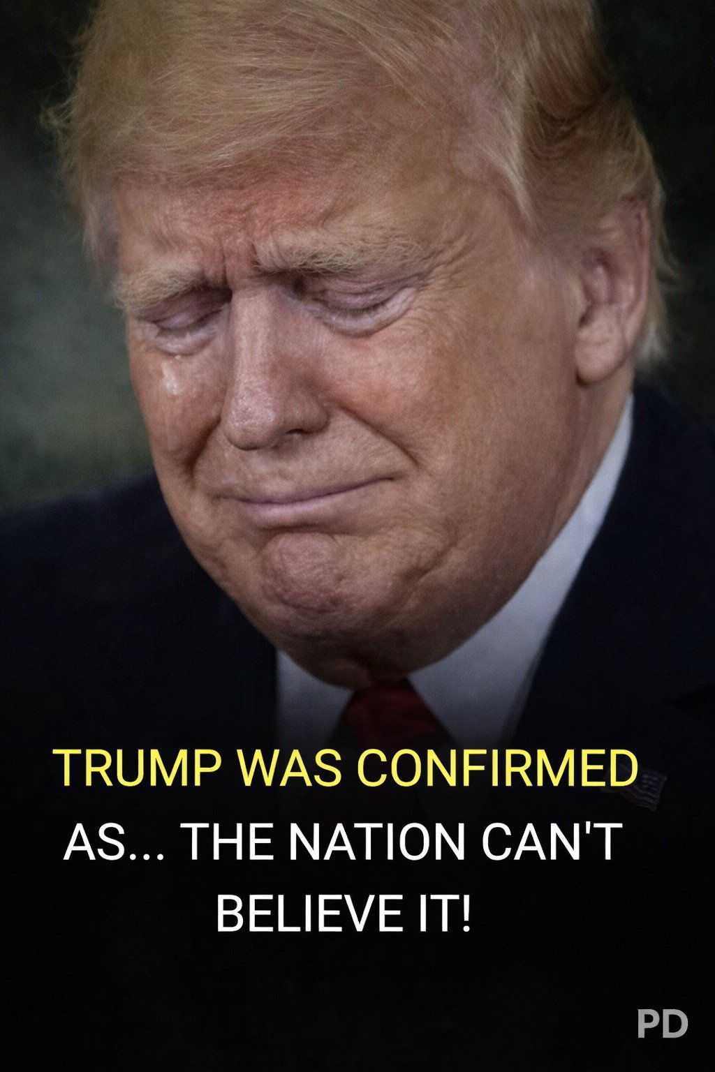 A Reflective Moment From Donald Trump in Washington