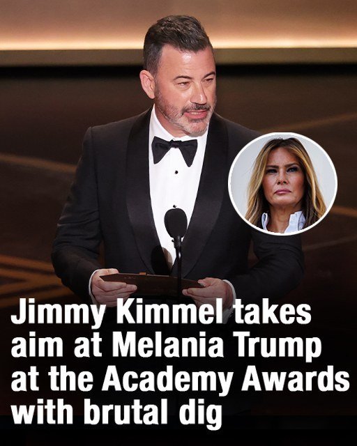 Jimmy Kimmel Sparks Buzz After Sharp Remark About Melania Trump at the Oscars
