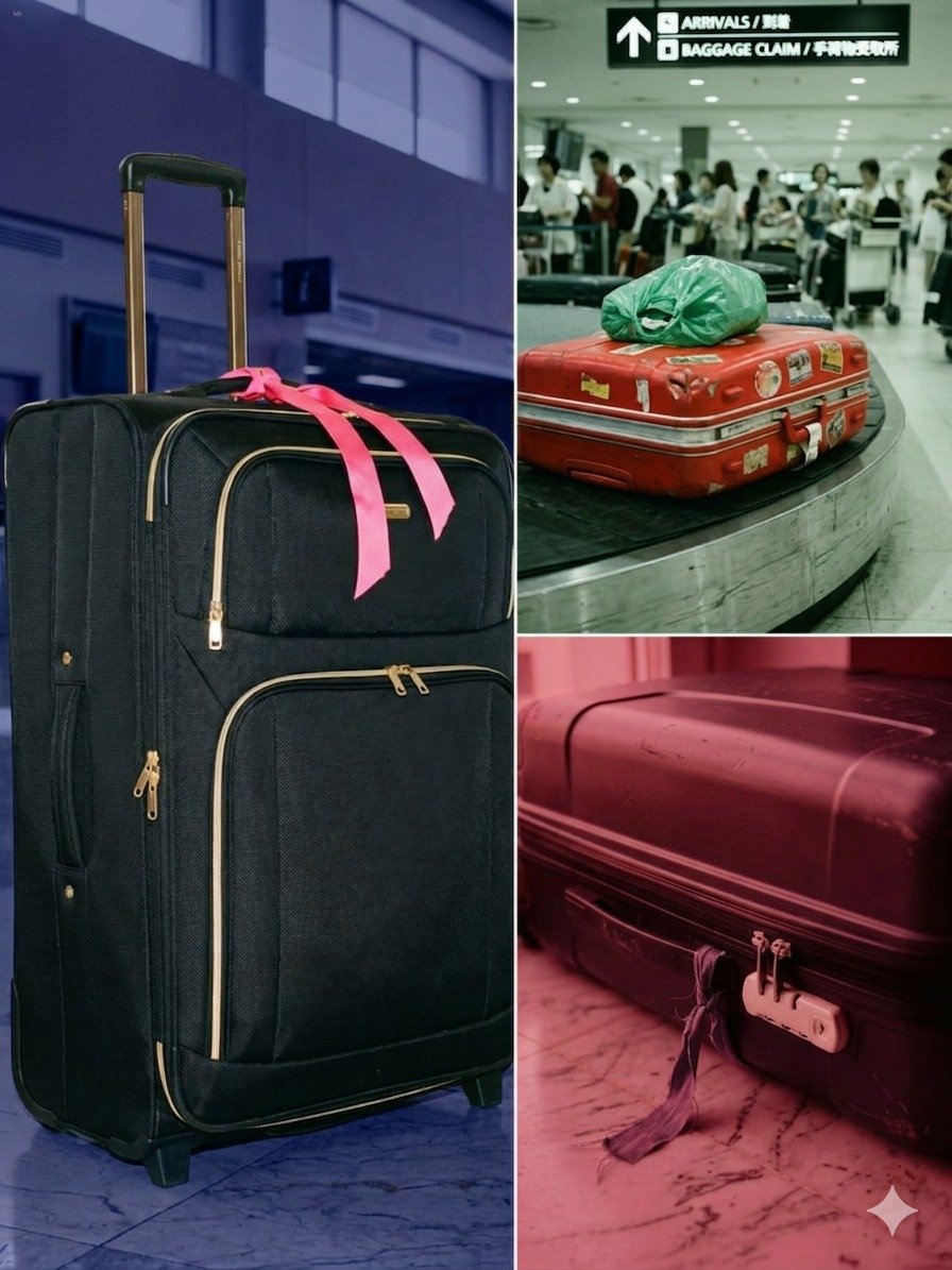 Why Tying a Ribbon to Your Luggage Could Cause Travel Delays