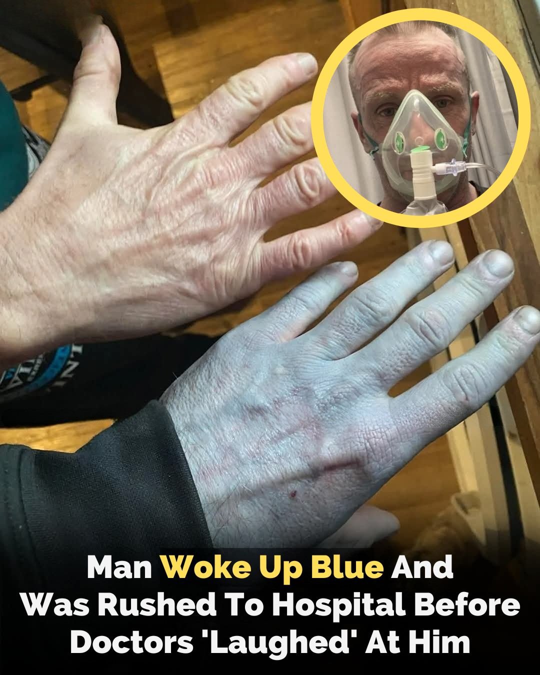 Construction Worker Turns Blue Overnight, Doctors ‘Laugh’ at the Cause