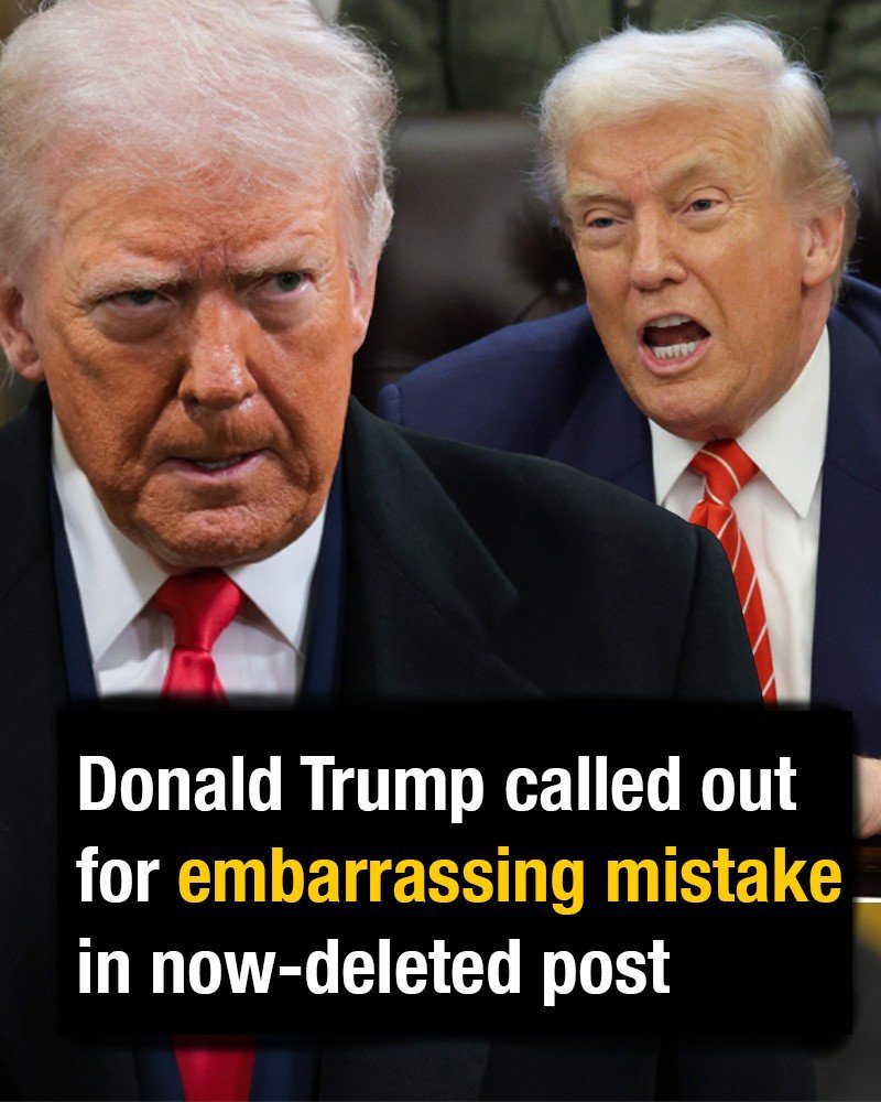Donald Trump has come under criticism after a social media post about rising tensions with Iran sparked attention—not just for its message, but for noticeable writing errors.