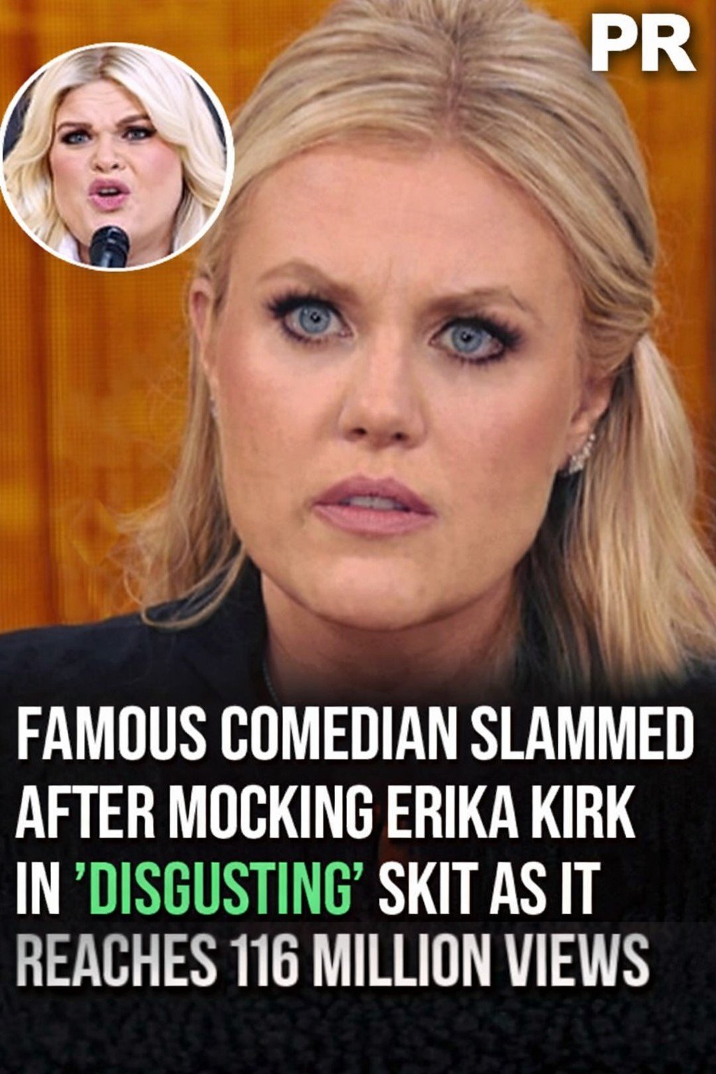 Famous comedian sparks outrage with Erika Kirk parody: “This is too far”