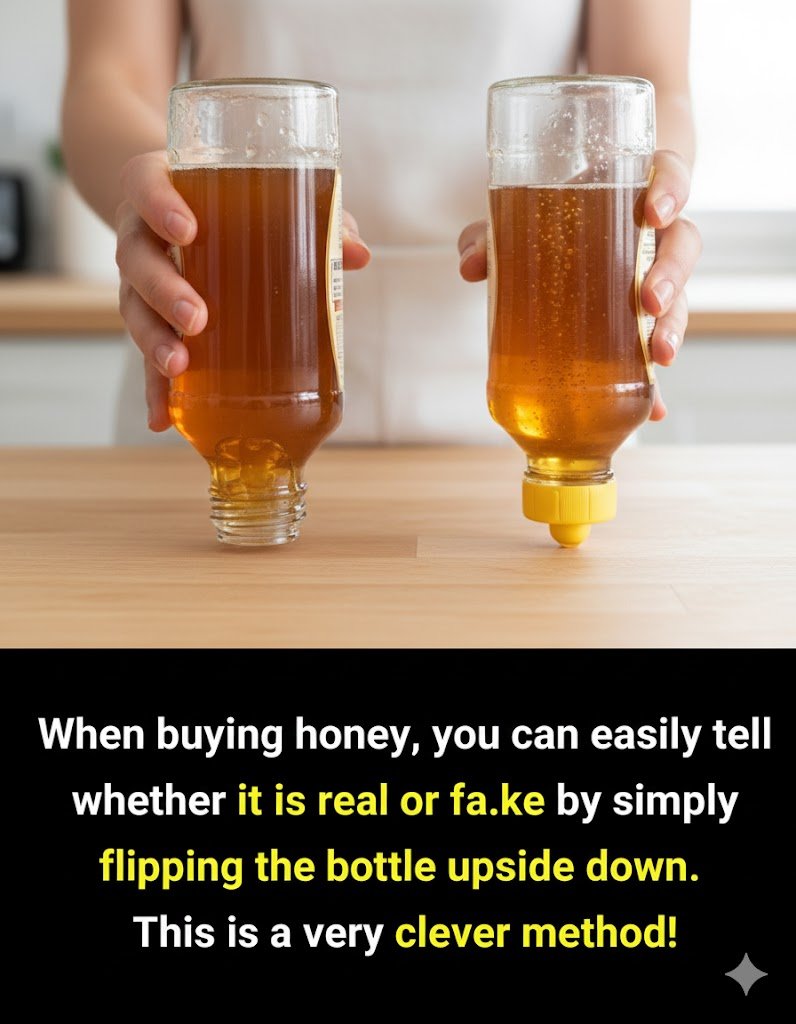 A Simple Trick to Spot Real Honey: Try Flipping the Bottle