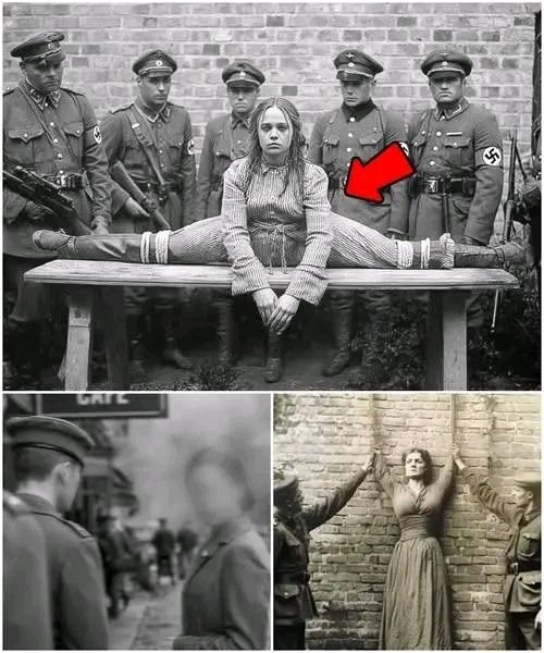 World War II History: Nazi Soldiers Caught on Camera Capturing a Woman