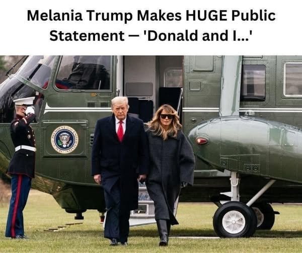 Melania Trump Makes Huge Public Statement—“Donald and I…” Leaves Everyone Talking