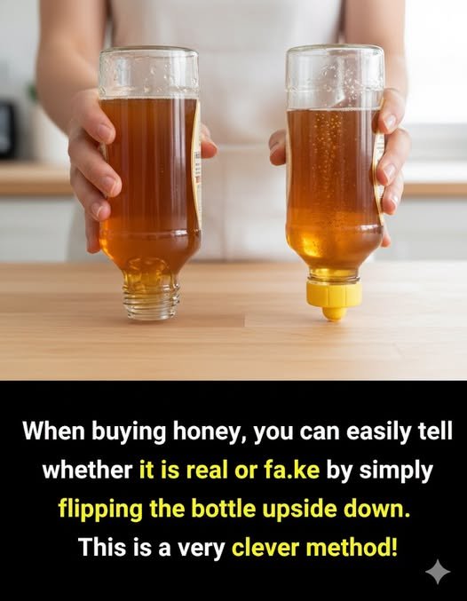 A Simple Trick to Spot Real Honey: Try Flipping the Bottle