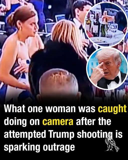 Woman Grabs Wine Bottles Mid Shootout While Trump Is Rushed Out And The Internet Is Losing Its Mind