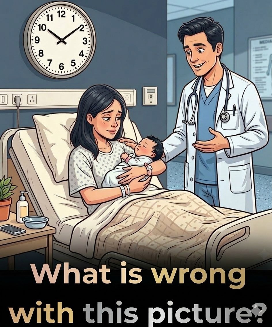 Can You Notice the Small Detail in This Hospital Image?