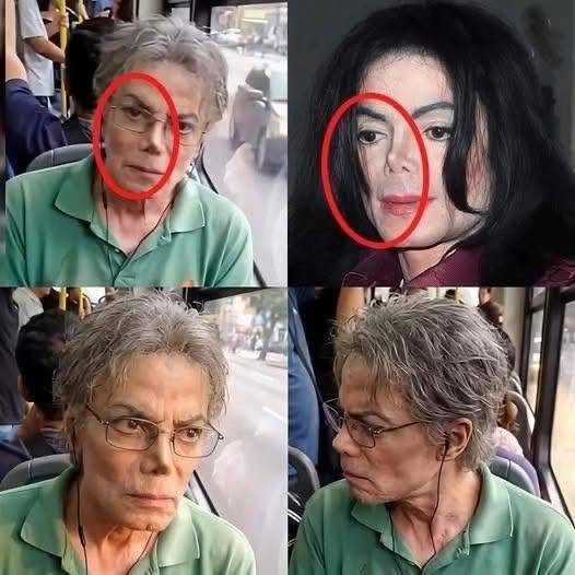 Michael Jackson was seen live and direct. He might not have d:ed but instead gone into hiding. A passenger who sat beside him took a picture of him and couldn’t believe he’s still alive while the world thought he was de:ad.