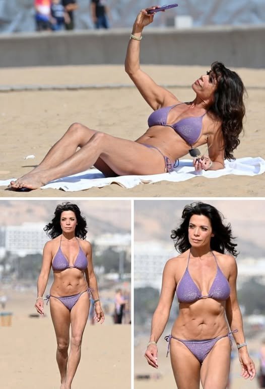 TV Presenter Spotted in Rare Beachside Momen!: Who IS She?