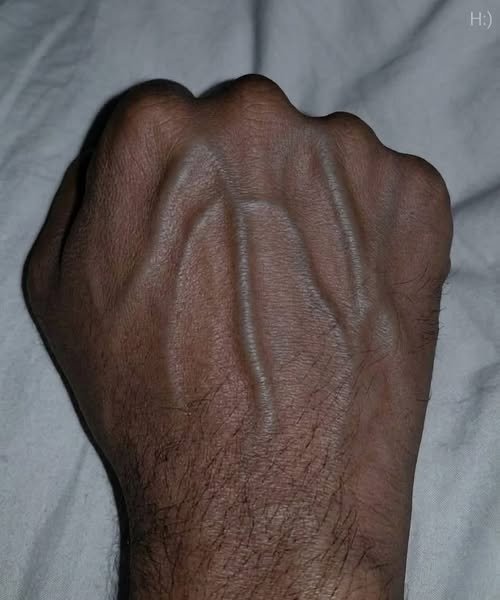 If you have visible veins, it means you are….