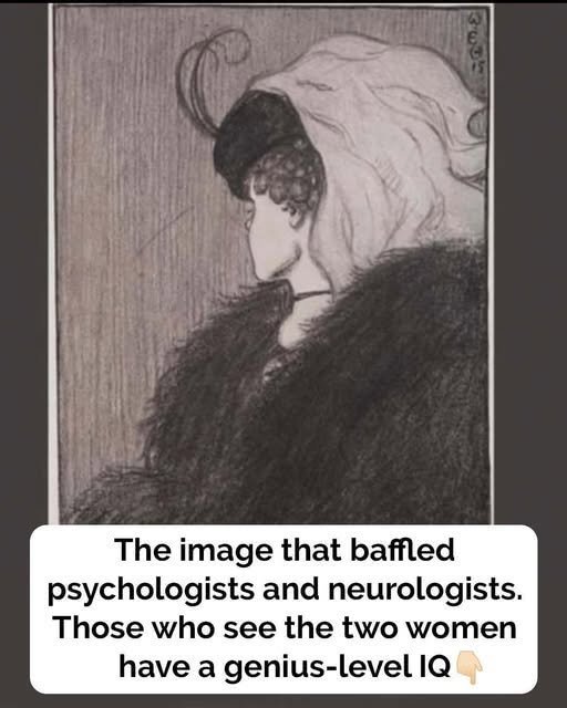 A rare few can see the double images in this postcard – can you?